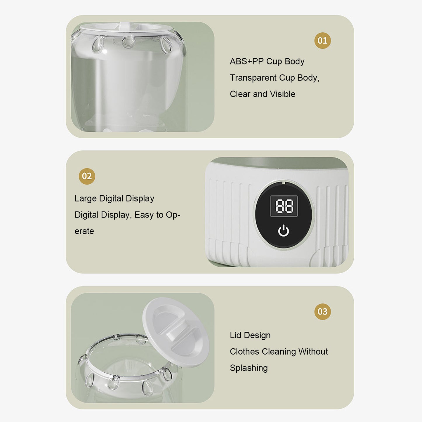 TapClean™ Portable Washer